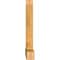 Ekena Millwork Eugene Rough Sawn Timber Gable Bracket, Western Red Cedar, 72"W x 48"H x 6"D x 6"F, 16/12 Pitch GBW072X48X0606EUG00RWR - alternate 4